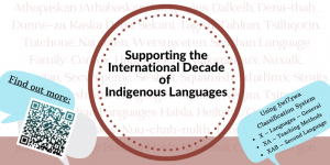 Supporting the International Decade of Indigenous Languages