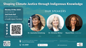 Shaping Climate Justice through Indigenous Knowledge
