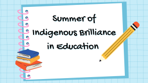 Welcome Indigenous Education Programs!